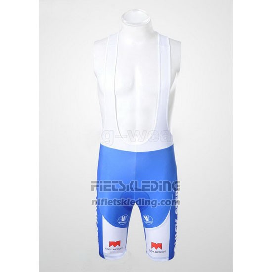 2010 Fietskleding Quick Step Floor Lider Rood en Wit Korte Mouwen en Koersbroek